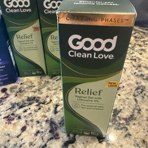 Good Clean Love Relief Vaginal Gel-Fast Itch & Pain Relief, 1 Oz U16 New x1